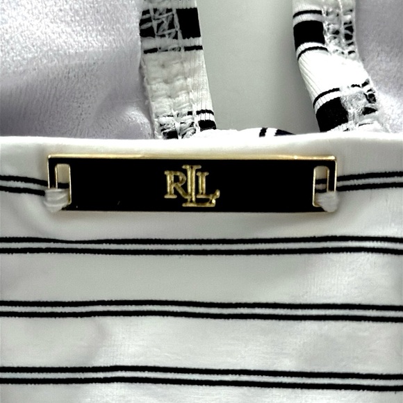 Ralph Lauren Harrison Striped One Piece - Picture 11 of 13